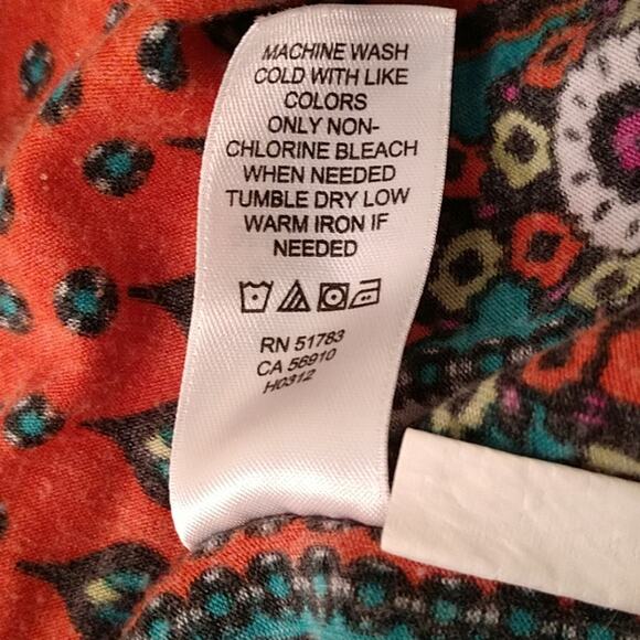 Maurice's Smocked Boho Top size Medium - Picture 5 of 8